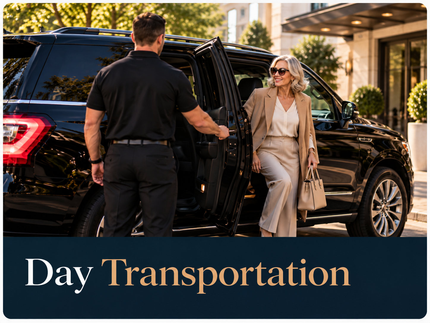 Private day transportation for appointments lunches visits and planned travel from Lake Oconee