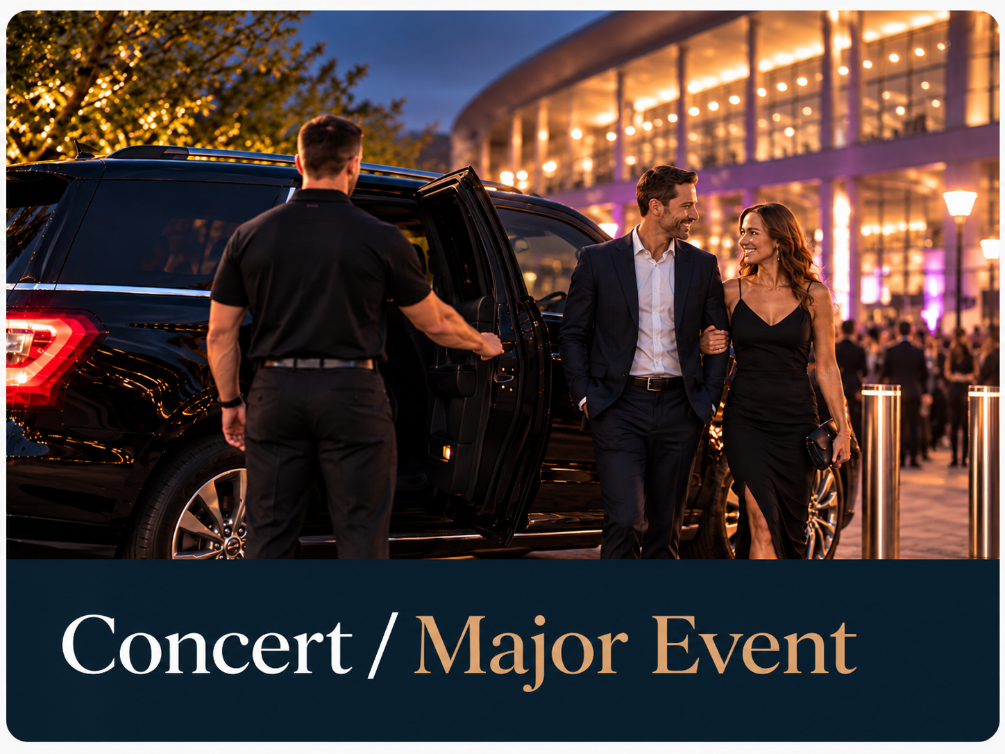 Private transportation from Lake Oconee to Atlanta concerts and major events