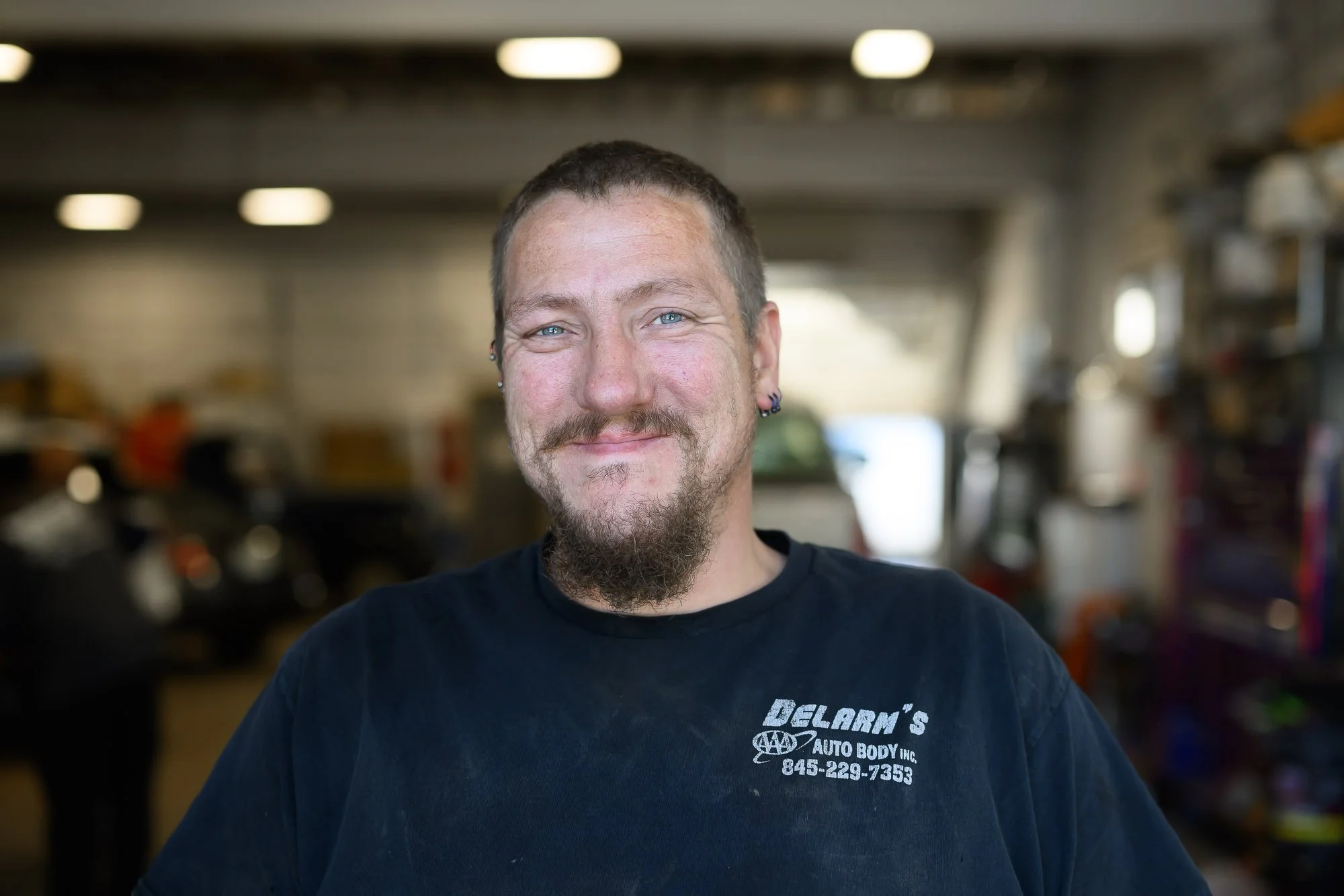Schyler, technician at Delarm's Auto