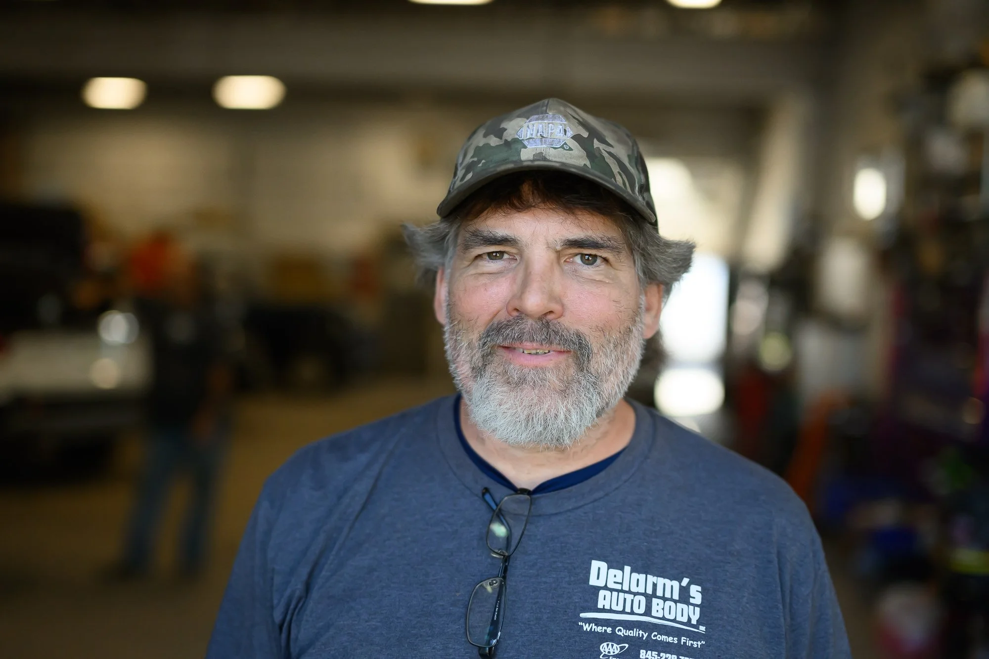 Bruce, technician at Delarm's Auto