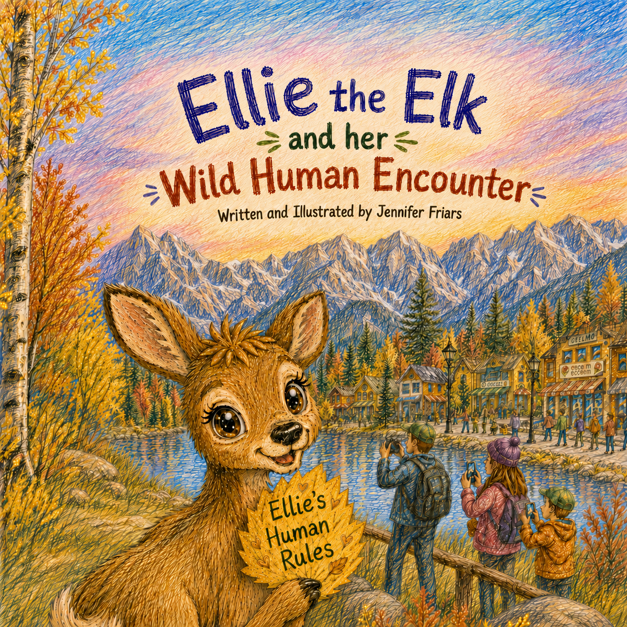 Ellie the Elk and her Wild Human Encounter