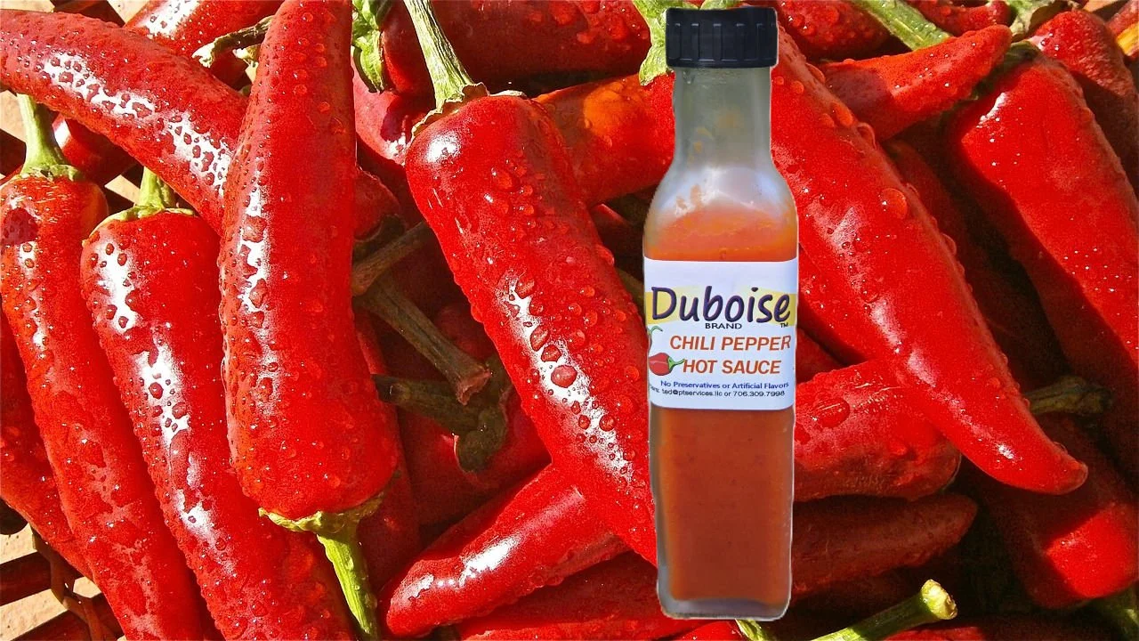 Red Chili Pepper Hot Sauce