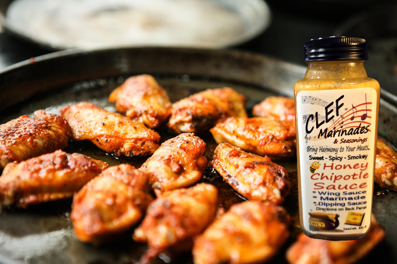 wings, sauce, chicken wing sauce, chipotle, honey, honey chipotle