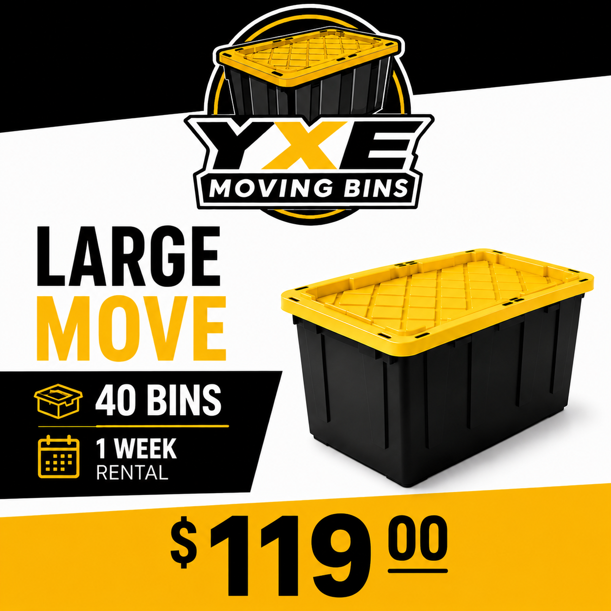 Large Move - 40 Bins