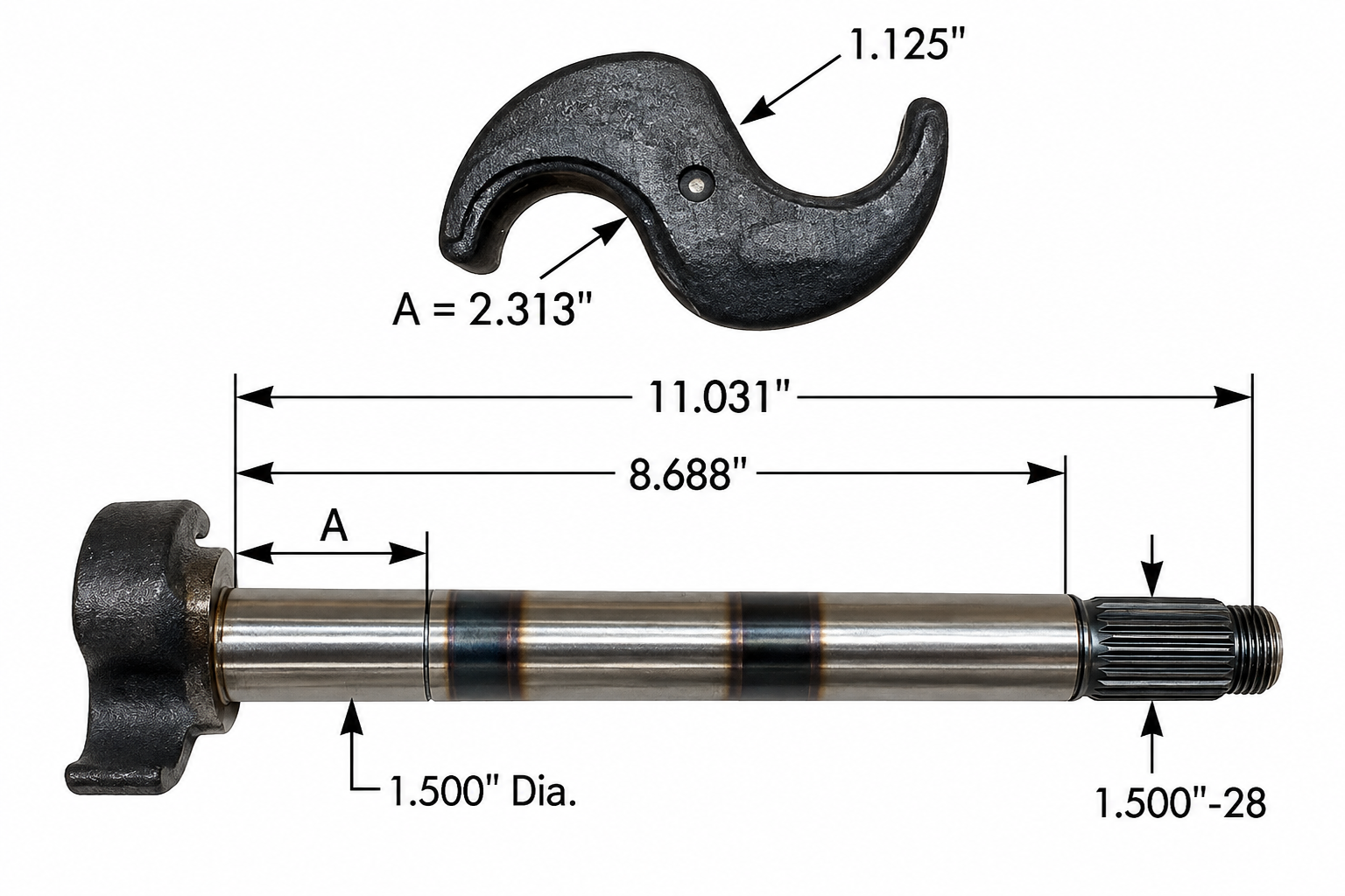 S-Camshaft SM-E11867  (125.281102.02)