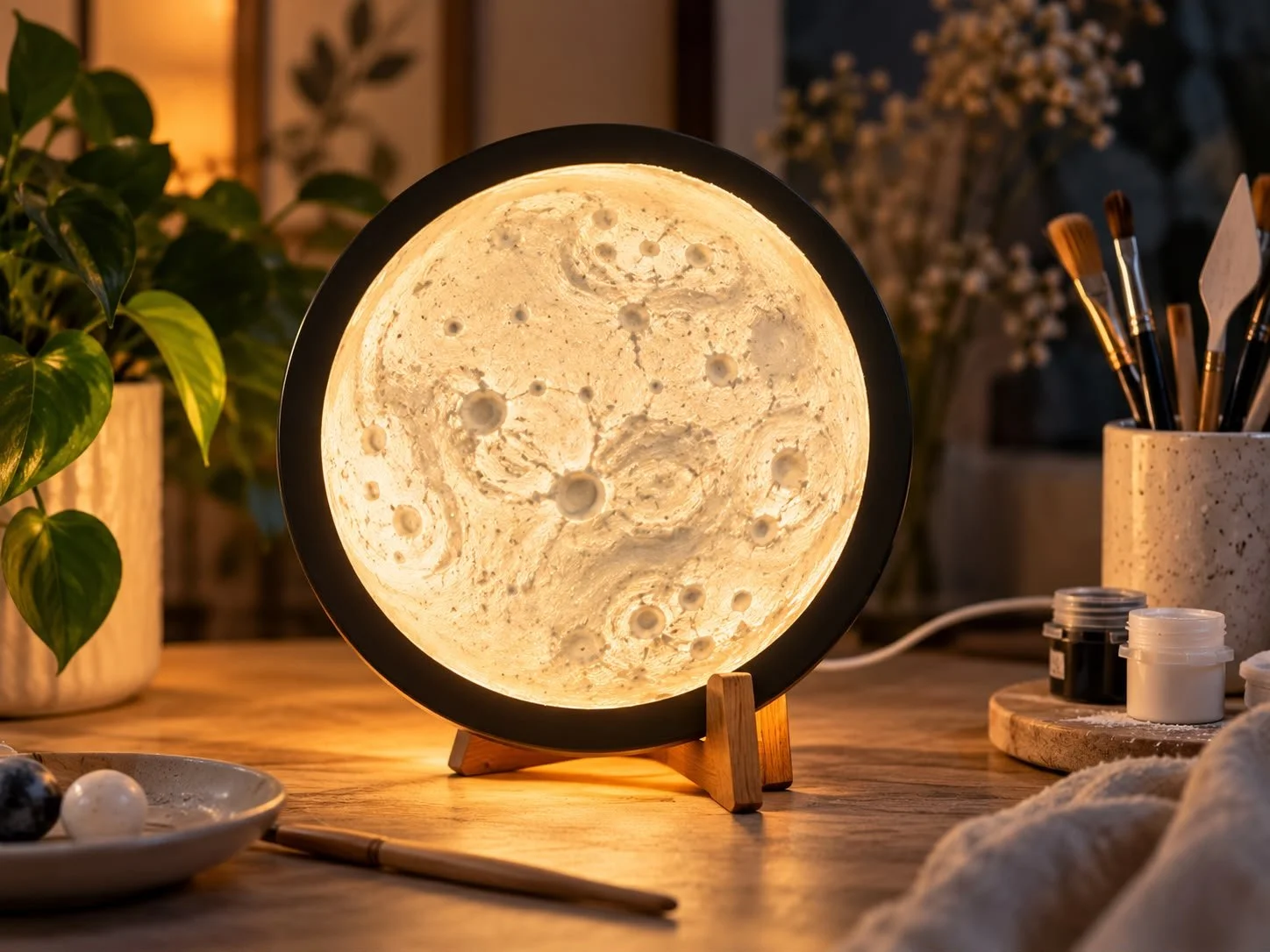 Moon Lamp Art Workshop
