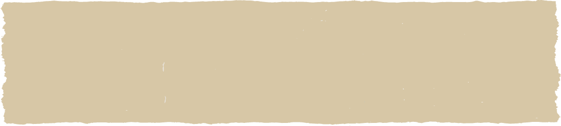 A blank beige strip of paper with rough, torn edges on top and bottom.