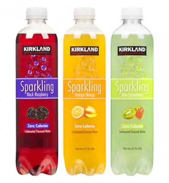 Kirkland Sparkling Flavored Water