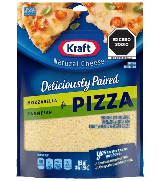 Kraft Shredded Cheese, Mozzarella & Parmesan