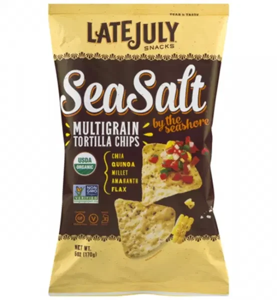 Late July Organic Tortilla Chips, Multigrain Sea Salt