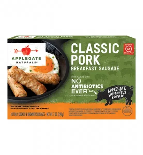 Applegate Breakfast Sausage, Pork