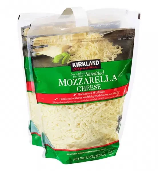 Kirkland Mozzarella Cheese, Shredded