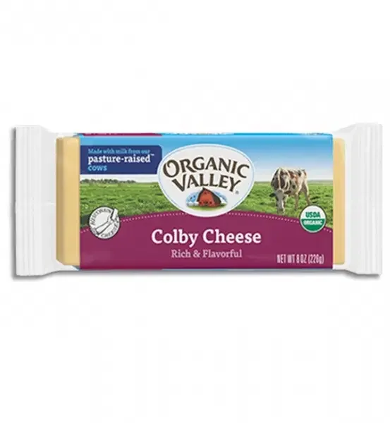 Organic Valley Cheese, Colby