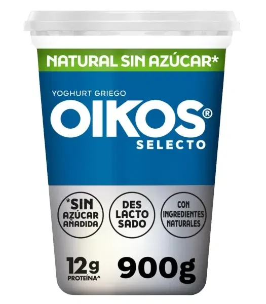 Oikos Greek Lactose Free Yogurt, Unsweetened Natural