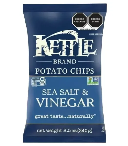 Kettle Brand Potato Chips, Salt and Vinegar