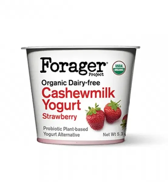 Forager Cashewmilk Yogurt, Strawberry