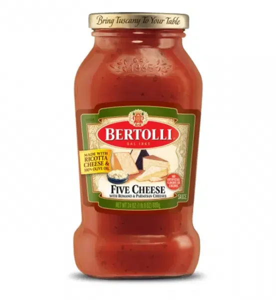 Bertolli Pasta Sauce, Five Cheese