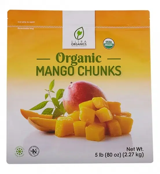 Ultra Organics Mango Chunks, Frozen