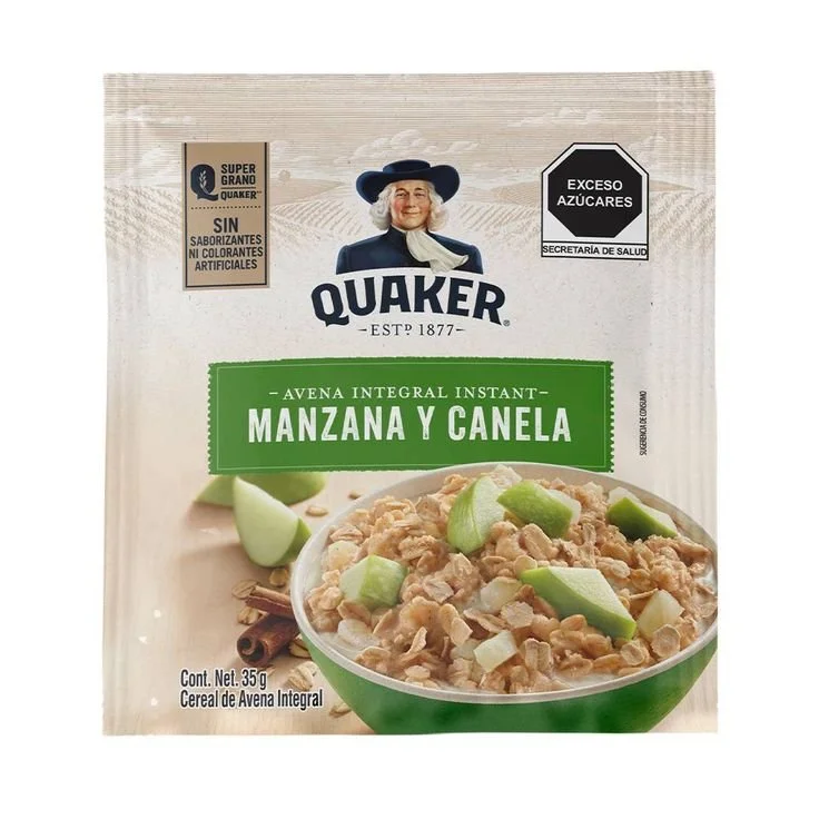 Quaker Instant Oatmeal Apple and Cinnamon