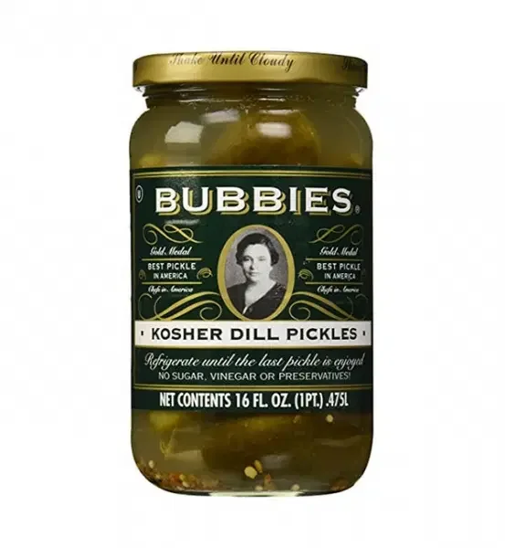 Bubbies Kosher Dill Pickles