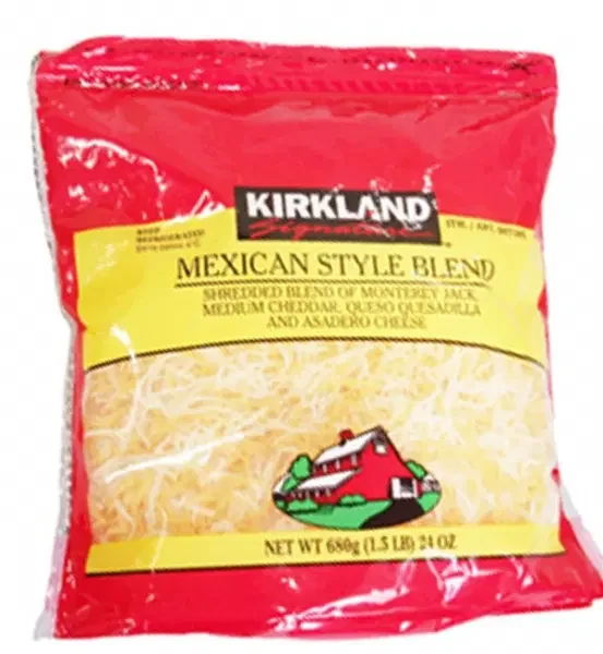 Kirkland Shredded Cheese, Mexican Blend