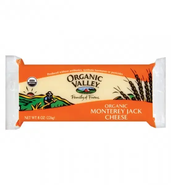 Organic Valley Cheese, Monterey Jack