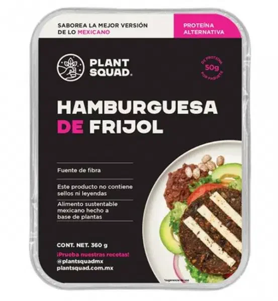 Plant Squad Bean Burger