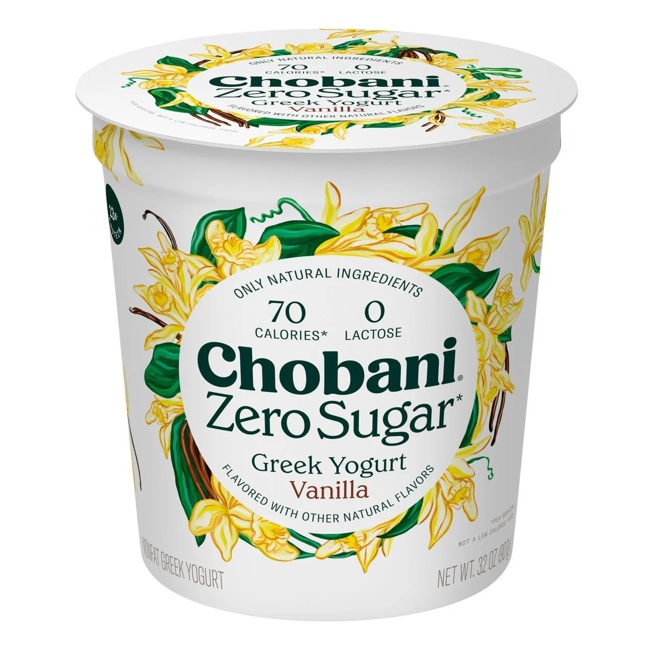 Chobani Greek Yogurt Zero Sugar Vanilla