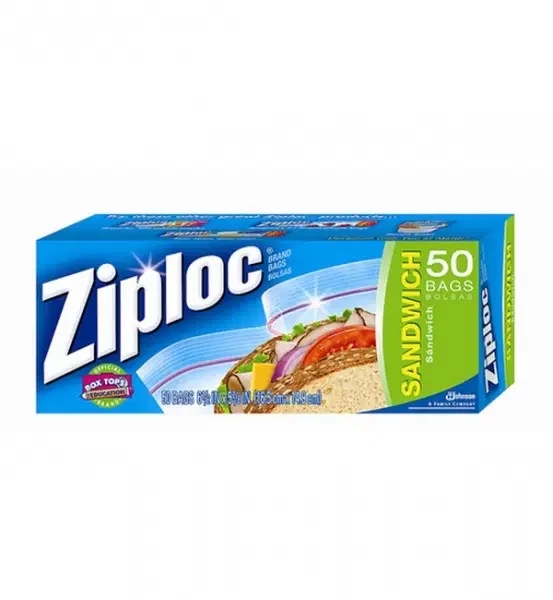 Zip Loc Bags, Sandwich Size