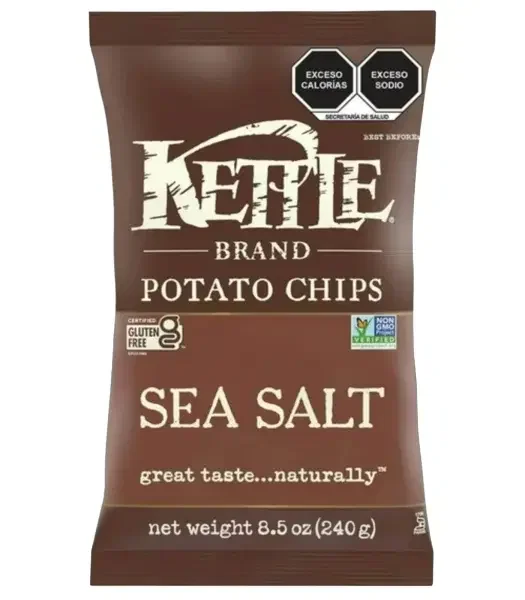Kettle Brand Potato Chips, Sea Salt