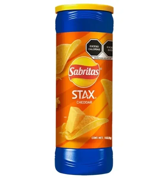 Sabritas Stax Potato Chips, Assorted Flavors