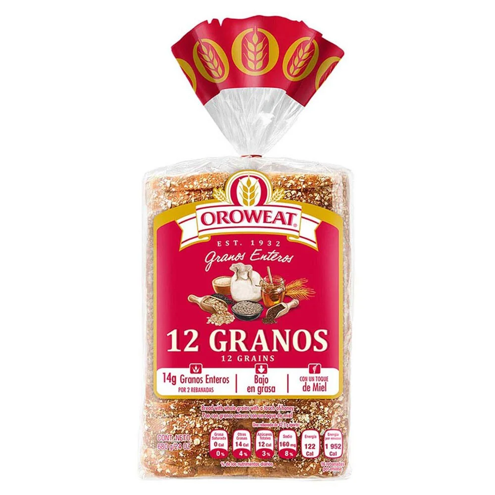 Oroweat Bread 12 Grain