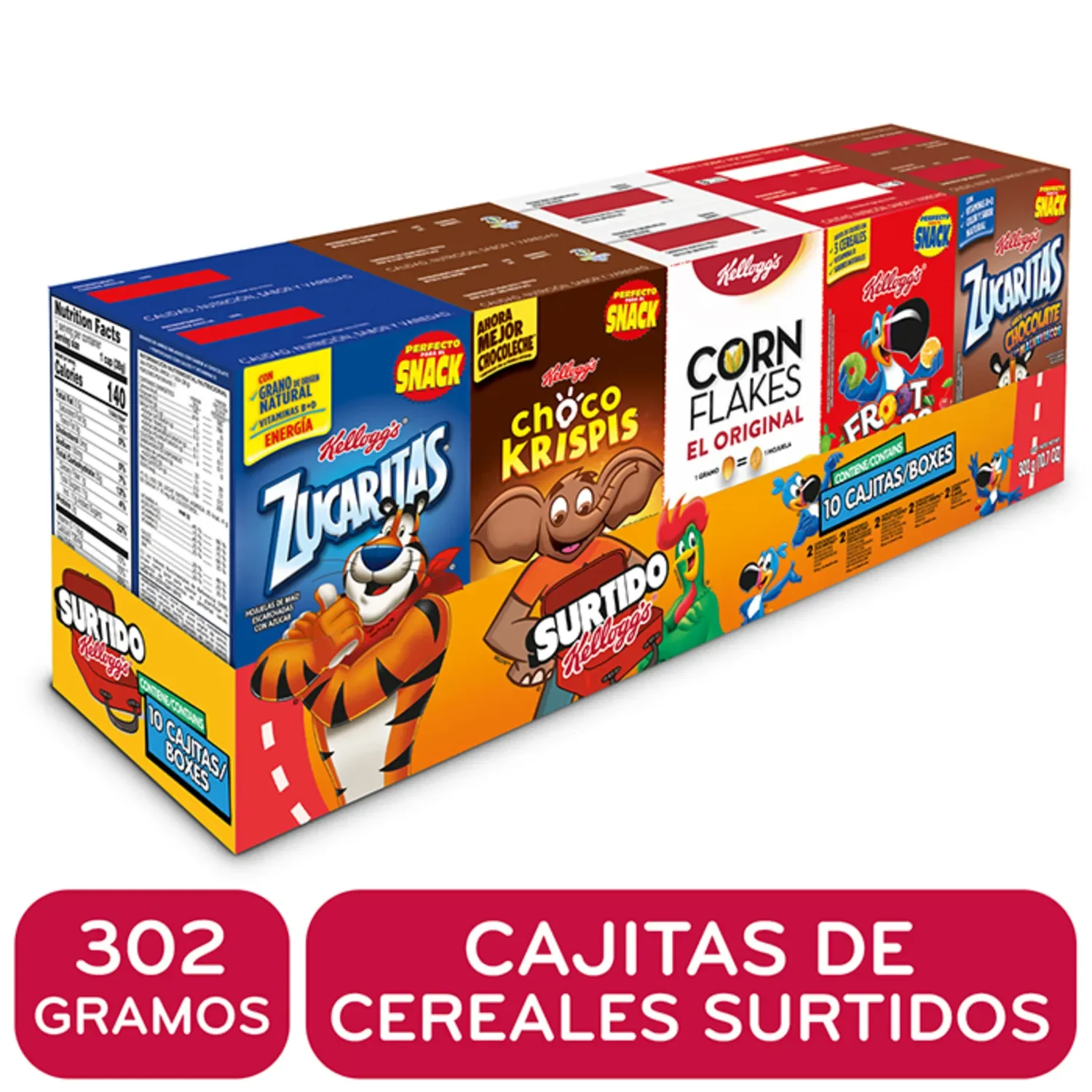 Assorted Individual Cereal Boxes
