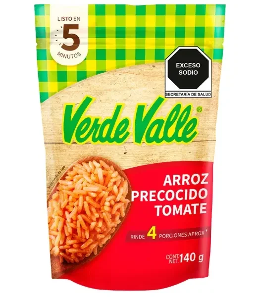 Verde Valle Precooked Rice, Tomato