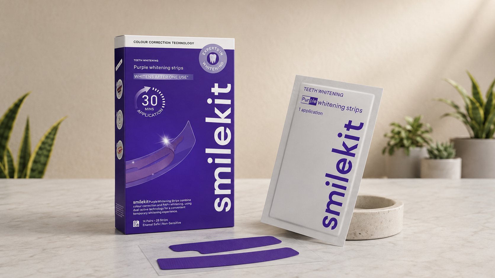 70 Pairs Smilekit Teeth Strips