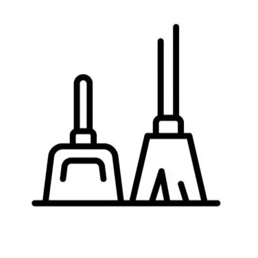 Two litter pick-up tools, one with a handle and the other with a longer pole, used for picking up trash.