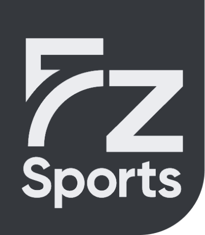 Logotipo de Z Sports en fondo oscuro