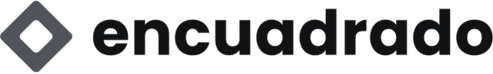 Logo de la empresa Encadrado con icono cuadrado