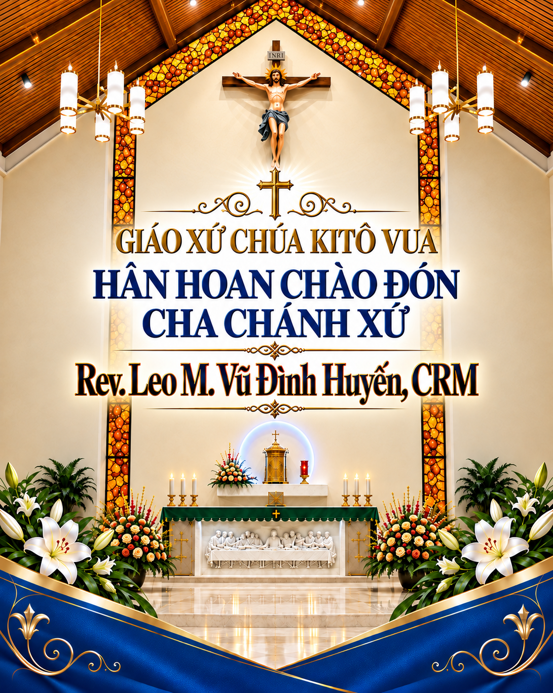 Hân Hoan Chào Đón Cha Chánh Xứ
