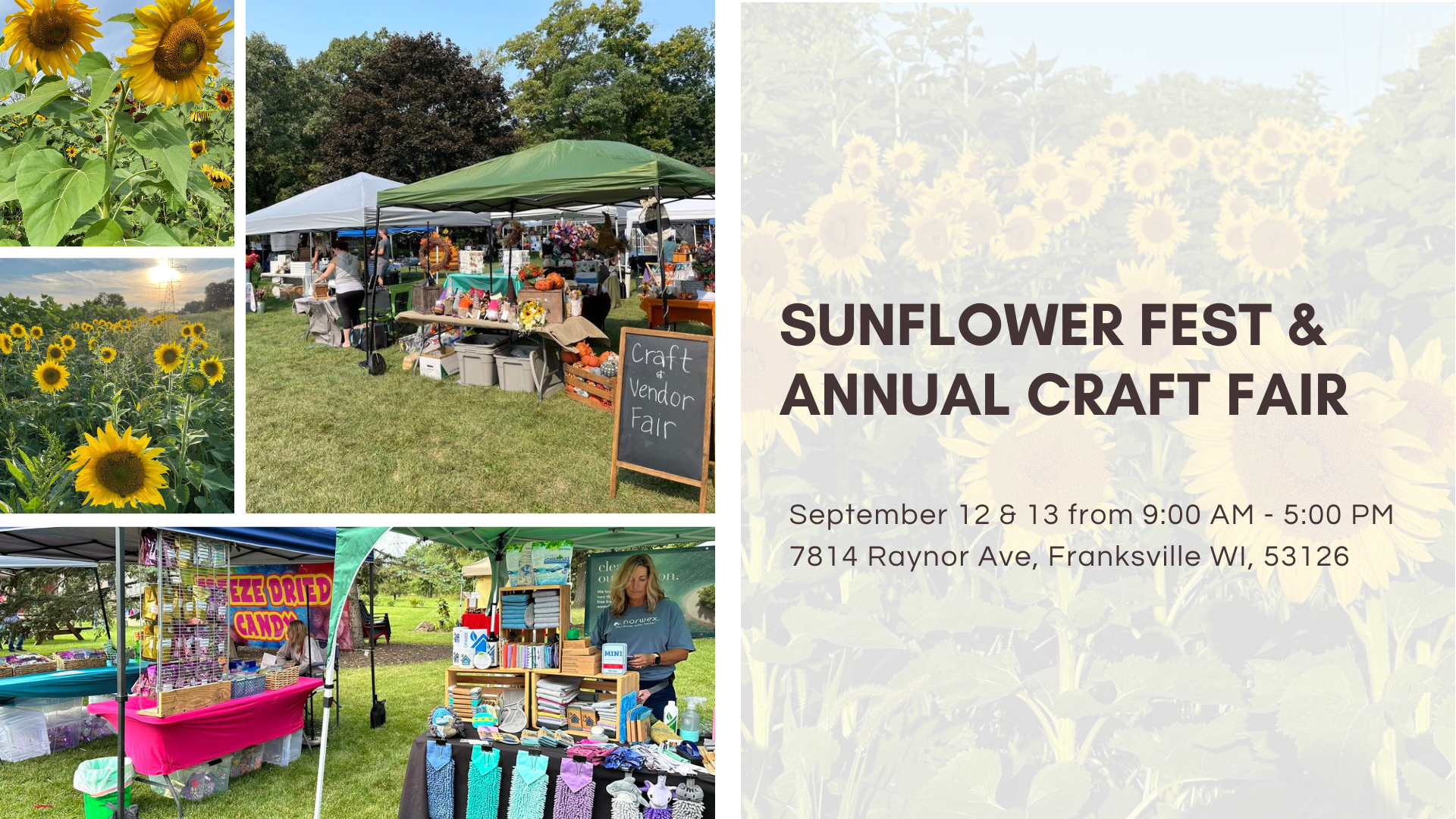 Craft Fair &amp; Sunflower Fest