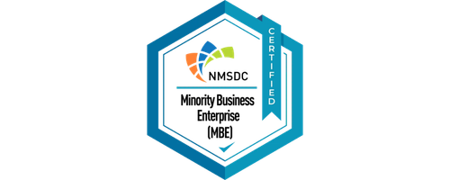 A certification badge