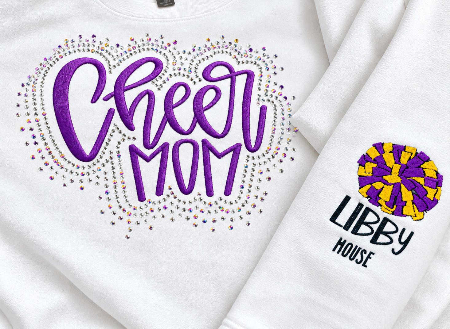 Cheer Mom Rhinestone Shirt Detail.png