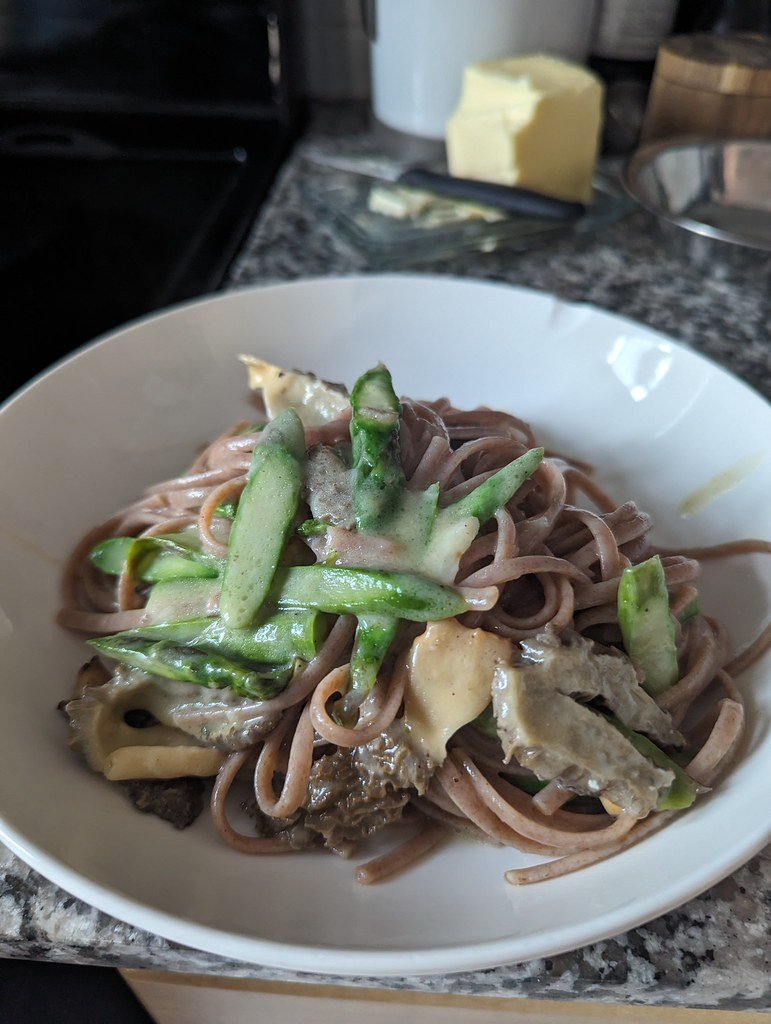 Buttery Spring Soba Noodles - Excite