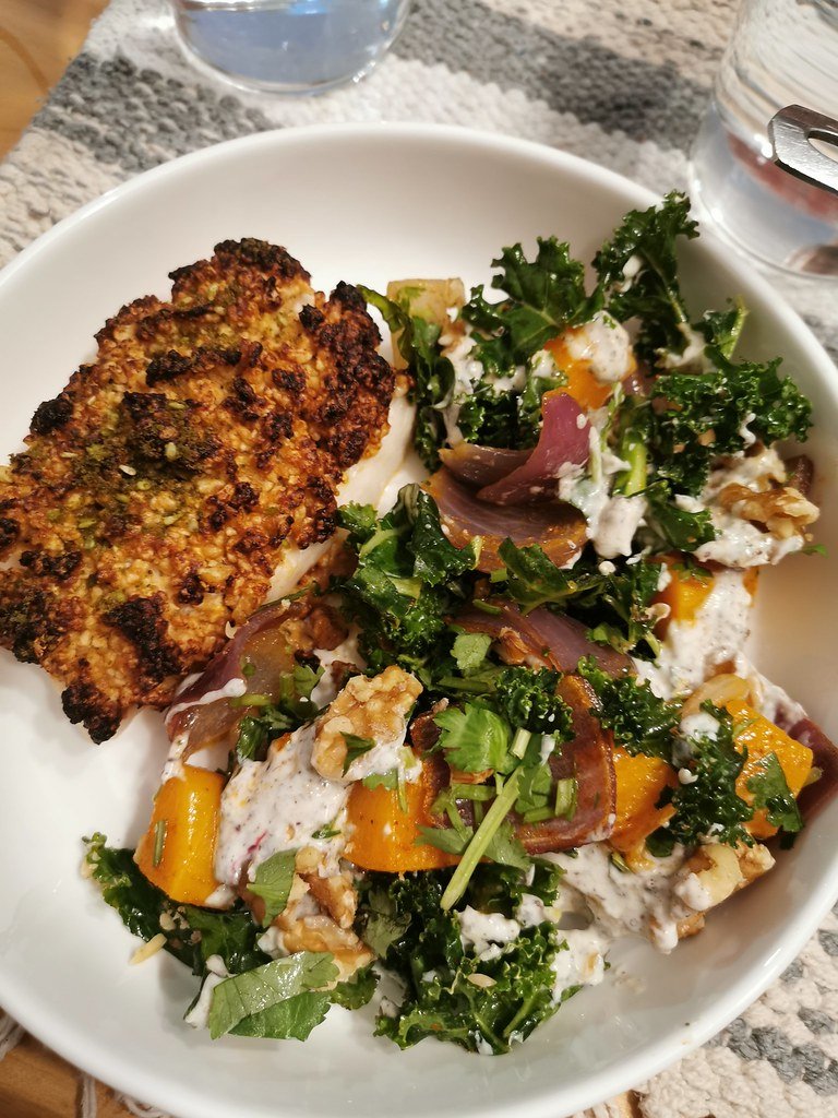 Crunchy Miso Cod and Squash Salad - Excite