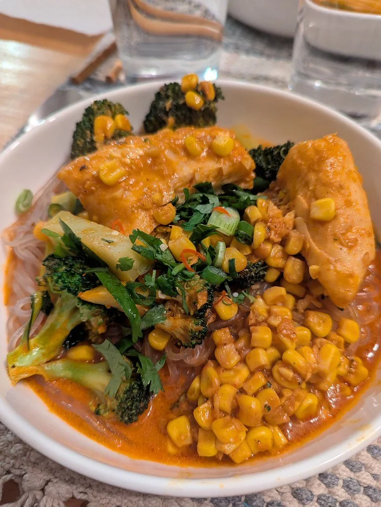 Thai Coconut Red Curry Cod- Excite