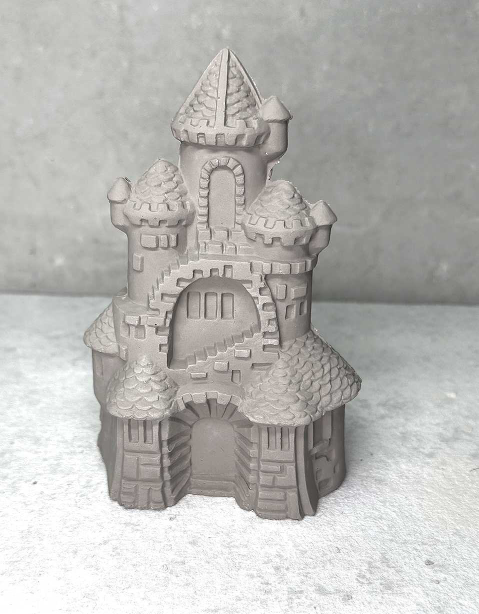 1988 Vintage Duncan Small Sand Castle Pottery Mold 1026 A/B