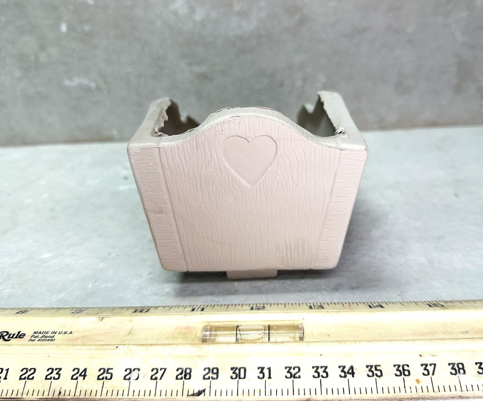 1987 Vintage Scioto 13" Garden Cart Pottery Mold Set S-1319 (2 molds to complete)