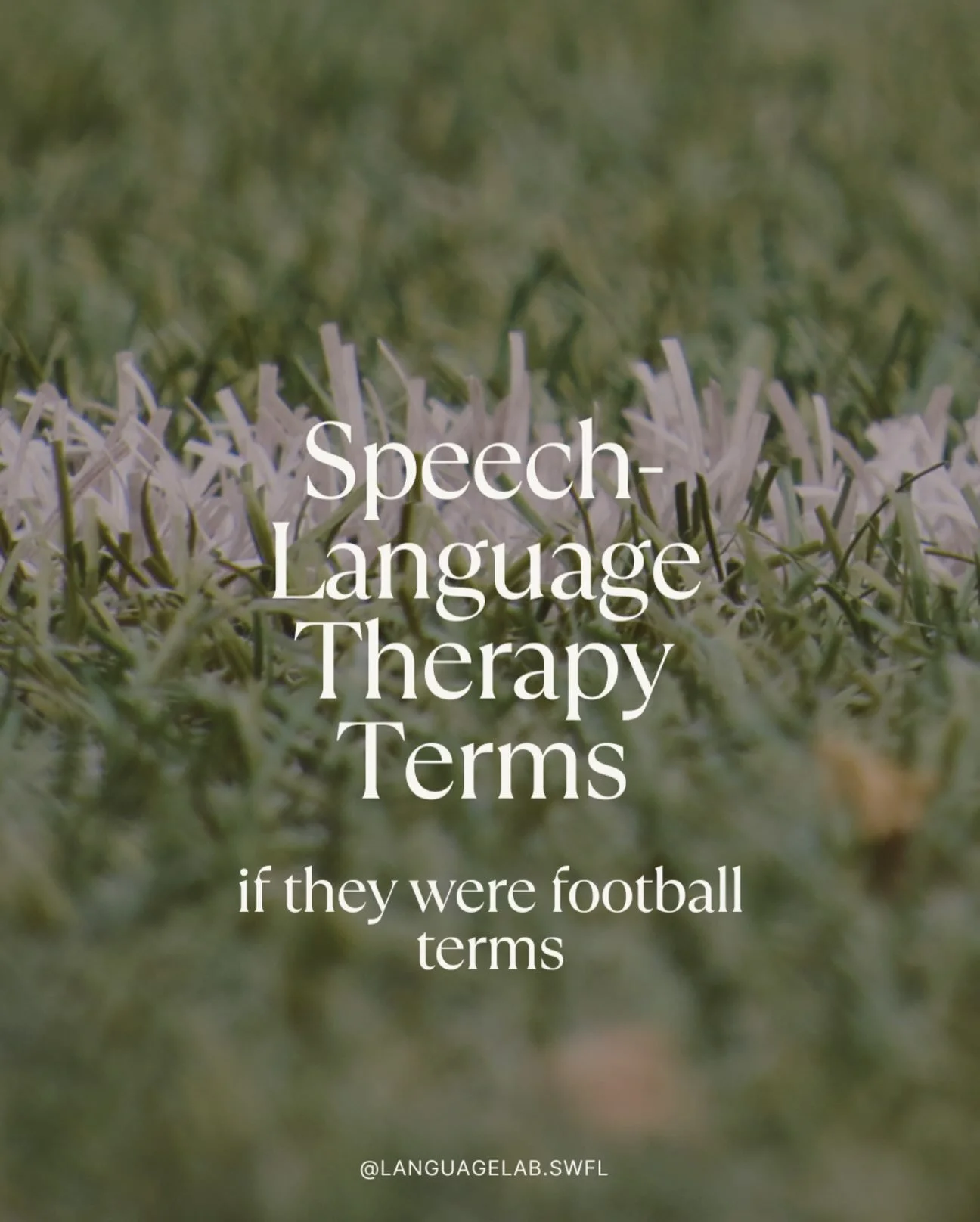 Since football season is back 
#slp #nfl #football #naplesfl #speechtherapist