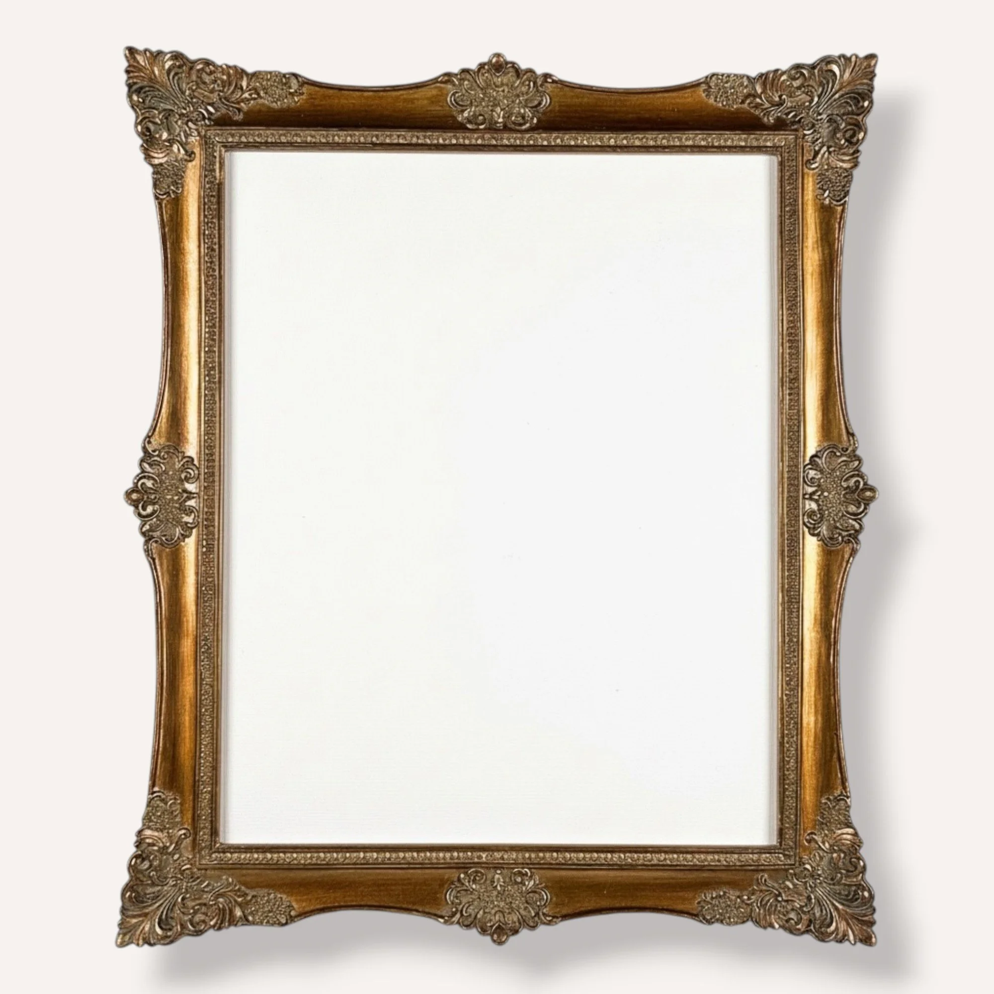 8x10 Ornate Antique Gold Style Frame Add-On • Add-On Only
