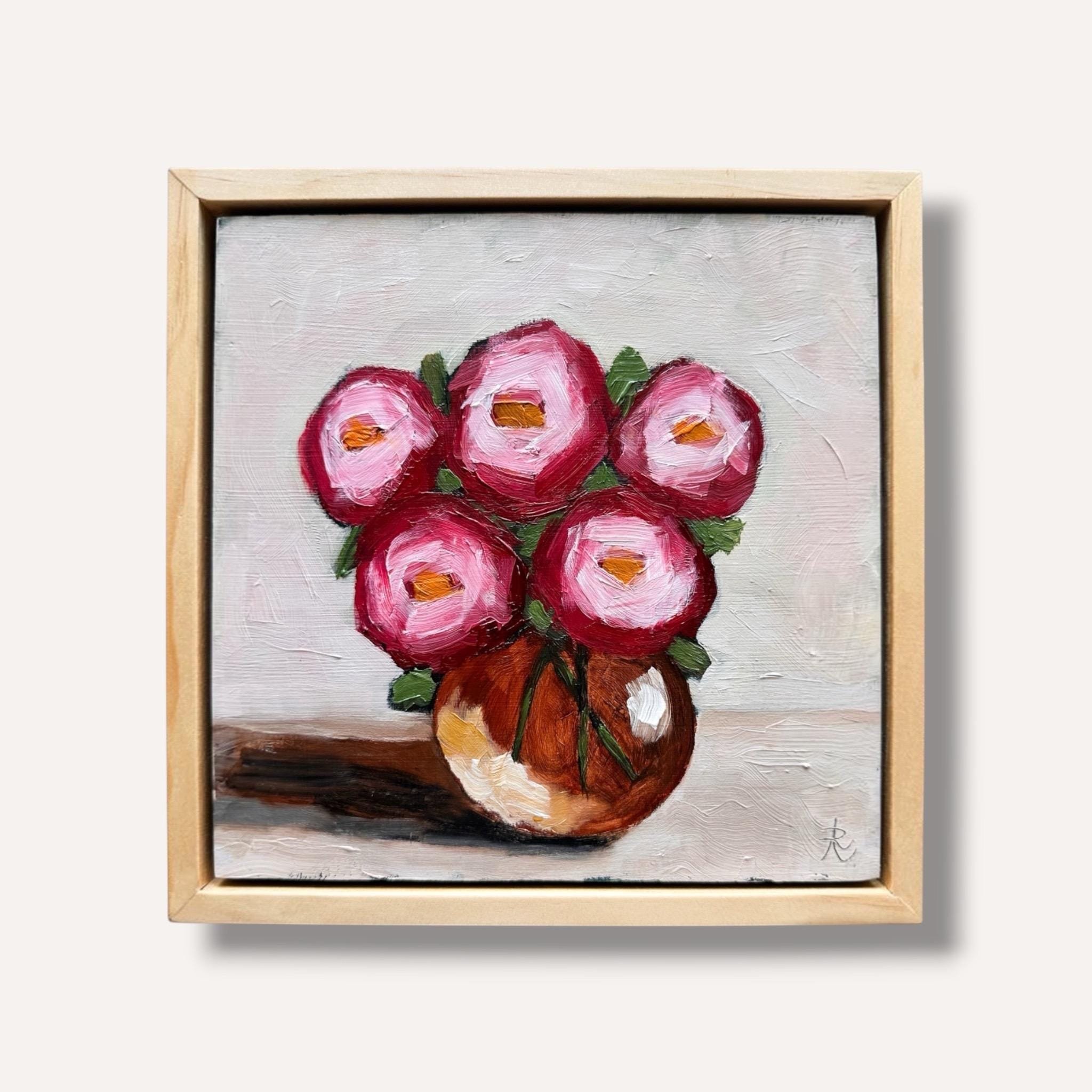 Floral Study No. 1 · 8x8